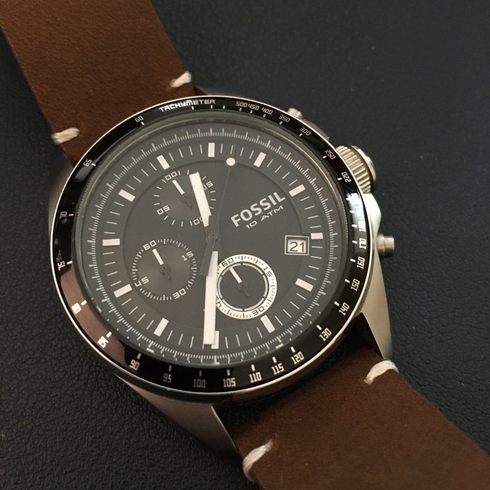 Fossil Men's Decker Quartz Chronograph Watch